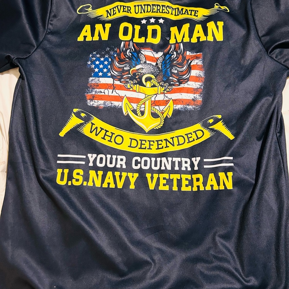 Navy Veteran Graphic T-Shirt